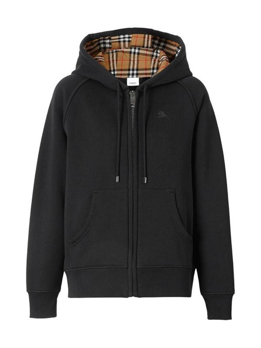 Checkered Hood Zip-Up
